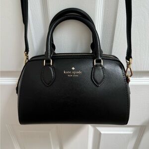 Madison Saffiano Leather Duffle Crossbody